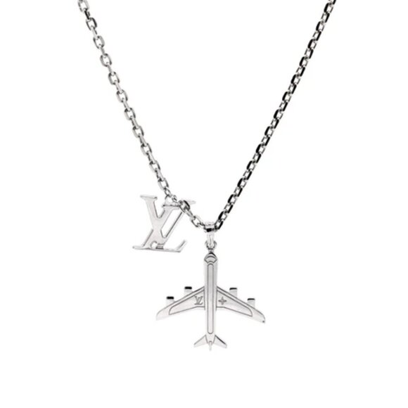 Louis Vuitton Plane Necklace - Picture 1 of 7